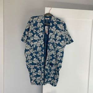 New. Natural by Known Supply kimono beach cover up